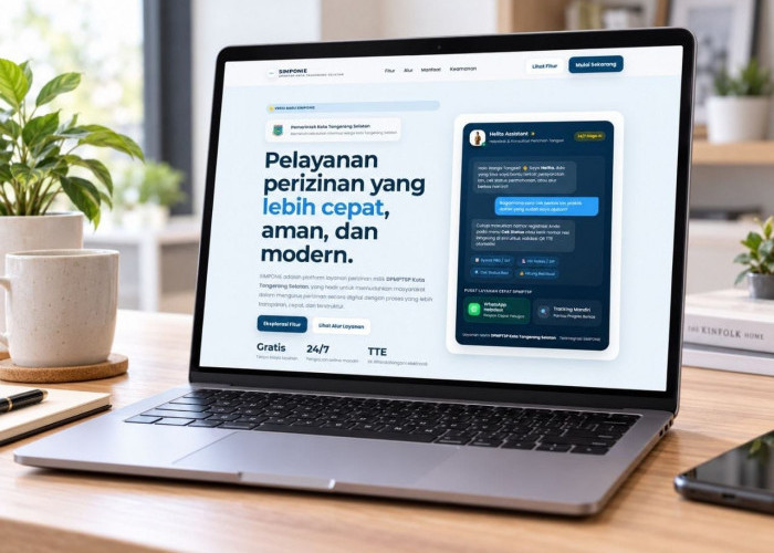 SIMPONIE V3 Diluncurkan, Perizinan Tangsel Kini Lebih Ramah Difabel dan Bisa Dipantau Real-Time