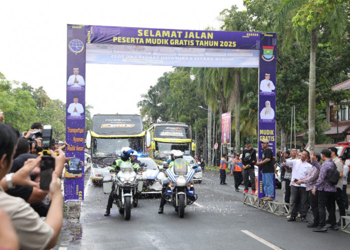 Mudik Gratis Pemkab Tangerang, Membludak, Pendaftar Capai 10 Ribu