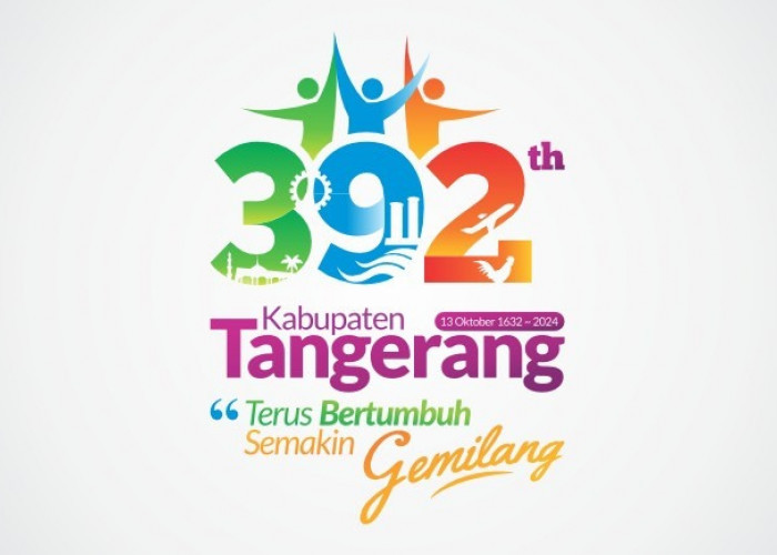 Hari Jadi Ke-392 Tangerang, Pemkab Rilis Logo yang Melambangkan Optimisme