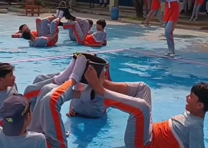 SMPN 2 Sepatan Timur Meriahkan HUT RI,  Gelar Berbagai Lomba