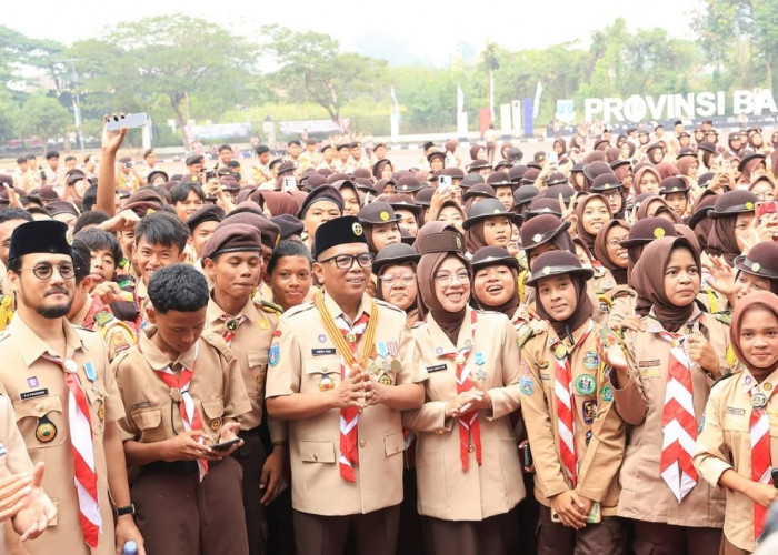 Gubernur Banten Ajak Pramuka Jadi Motor Swasembada Pangan