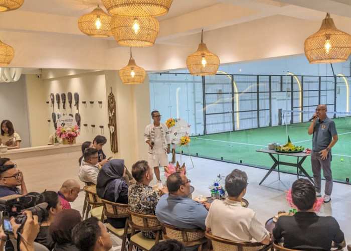 Ketua KONI Kabupaten Tangerang Buka Arena Padel dan Biliar, Diminta Cetak Atlet Berprestasi