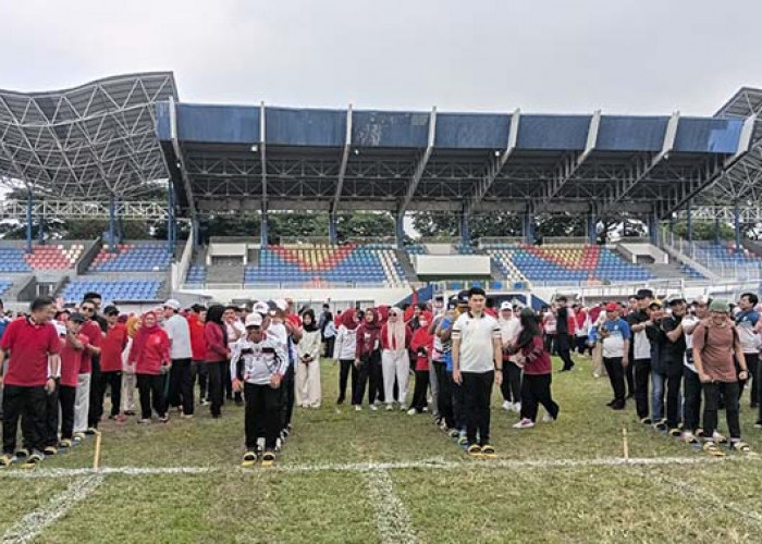 Gelar Lomba Rakyat dan Olahraga Tradisional, Semarak HUT ke-81 RI di Pemkot Tangerang