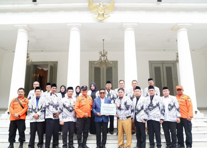 PGRI Sumbang Rp1 M untuk Korban Bencana Sumatera