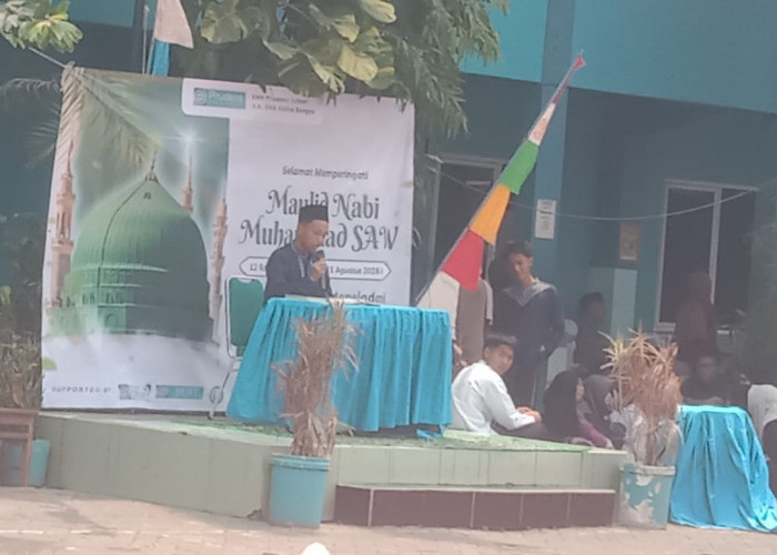 Maulid Nabi Kobarkan Semangat Belajar Siswa