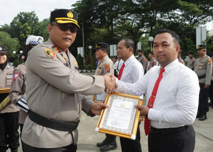 Ungkap Kasus Pembunuhan Tercepat 3 Jam, Personel Satreskrim Polresta Tangerang Diberi Penghargaan