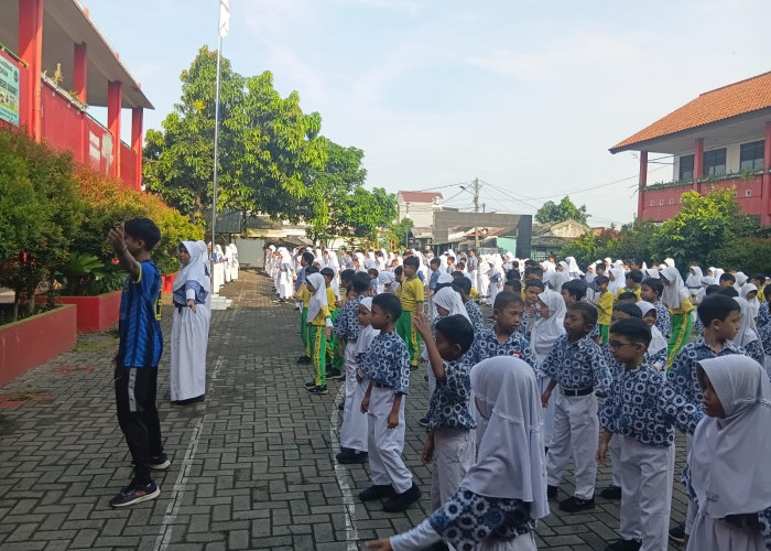 SDN Sukasari 7: Senam dan Makan Bersama jadi Investasi Kesehatan 