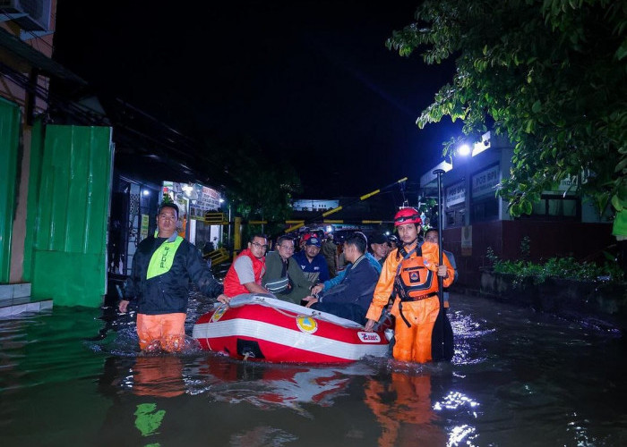 3 Hari Diguyur Hujan Deras Belasan Lokasi di Tangerang Selatan Banjir