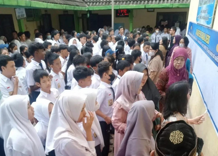 SMPN 1 Panongan Deklarasi Anti Tawuran