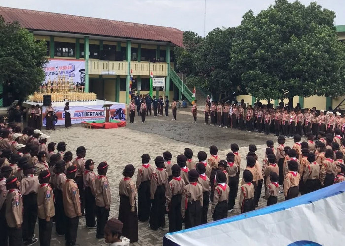 SDN Pasar Kemis II: Pramuka Siaga Lakukan Latihan Setiap Rabu