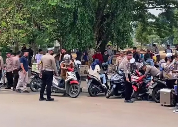 Satlantas Polres Lebak Gelar Operasi Zebra Maung, Puluhan Pengendara Kena Tilang