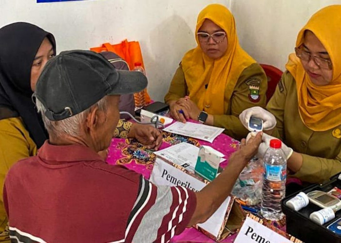 Pantau Kesehatan Warga, Kelurahan Kuta Baru Gelar CKG