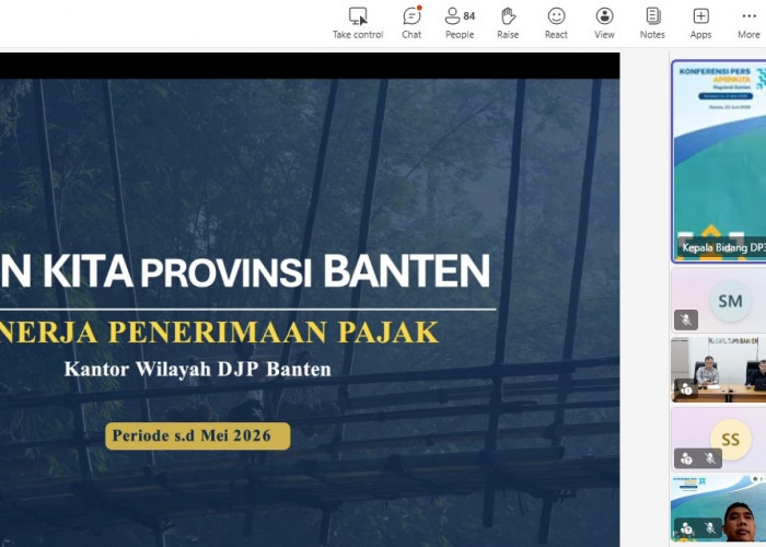 Penerimaan Pajak di Banten Capai Rp31 Triliun