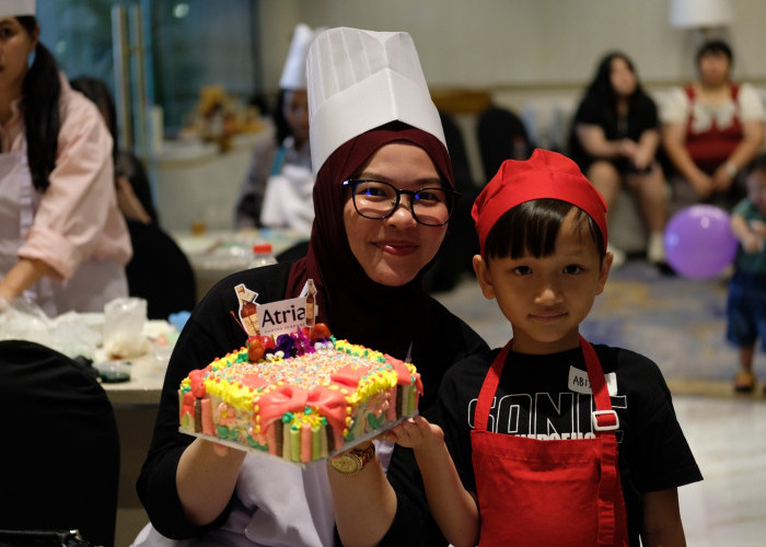 Atria Hotel Gading Serpong Hadirkan Keseruan Mom & Kids Cake Decoration Challenge Bertema Colorful & Cheerful