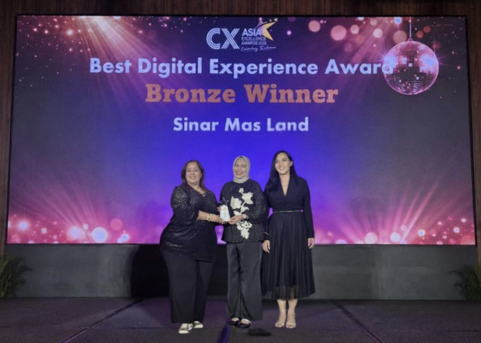 Sinar Mas Land Raih Dua Penghargaan Bergengsi di CX Asia Excellence Awards 2026 Berkat Transformasi Layanan Pe