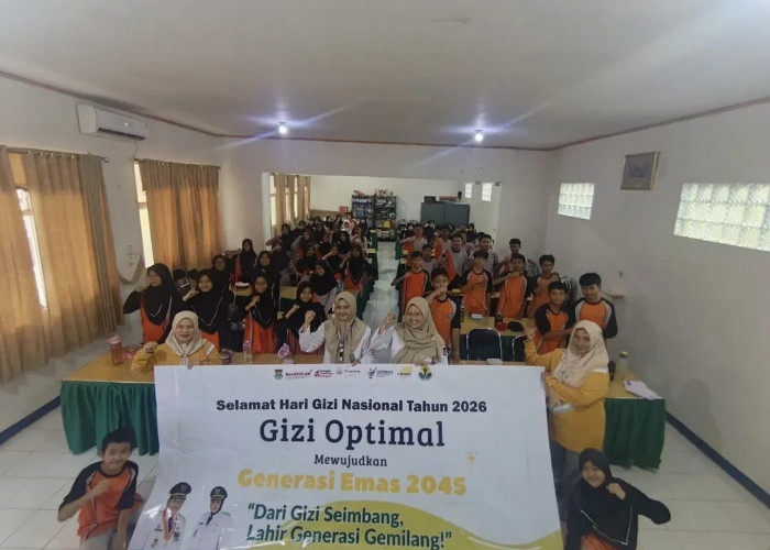 Siswa SMPN 1 Cisoka Dapat Tablet Tambah Darah