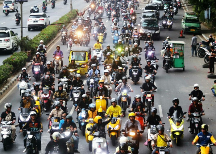 Harlah ke-51, Jaga Kekompakan KNPI Kota Tangerang Gelar Nyoride Vol.6 