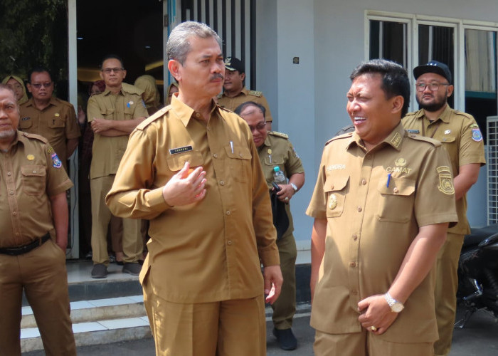  Pjs. Wali Kota Tabrani Monitoring Pegawai ke Kecamatan Pondok Aren