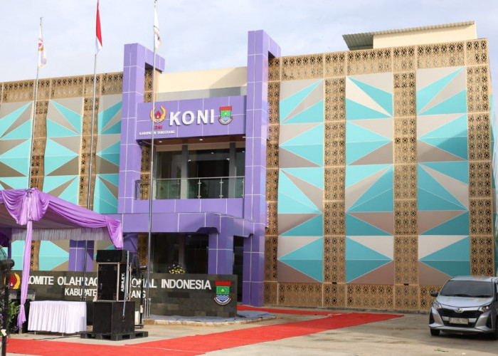 Pemkab Tangerang Bangunkan Gedung KONI, Bupati Targetkan Juara Umum Porprov