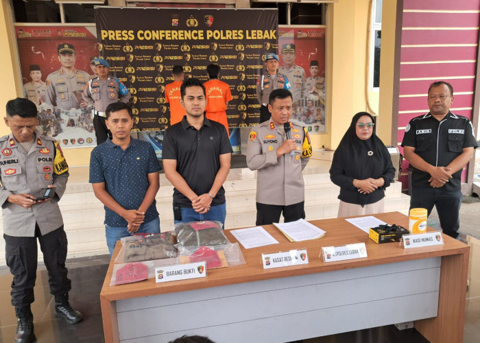 Polres Lebak Tetapkan 2 Tersangka Kasus Aksi Demo Penolakan Ketua DPRD 