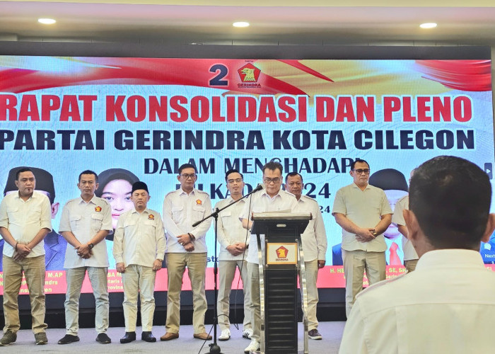Tambah Dukungan, Ratusan Kader Gerindra Cilegon Dukung Andra Soni di Pilgub Banten