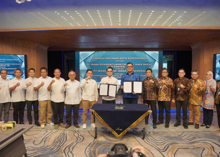 bank bjb Akselerasi Pengembangan Bisnis melalui Kemitraan Strategis dengan Whuush Ojol, KADIN Jabar, dan MU