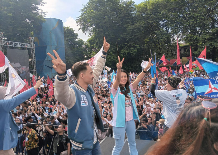 Puluhan Ribu Masa Padati Konser Indonesia Maju Gerakan Banten Nyata untuk Prabowo Gibran di Kota Tangerang