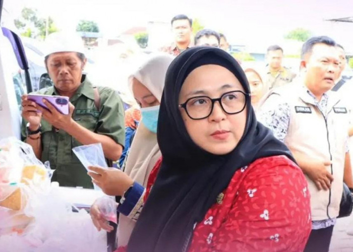 Wabup Intan Sidak Pasar Tigaraksa 