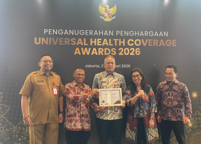 Atas Akses Layanan Kesehatan Masyarakat, Raih UHC Award 2026 Kategori Madya