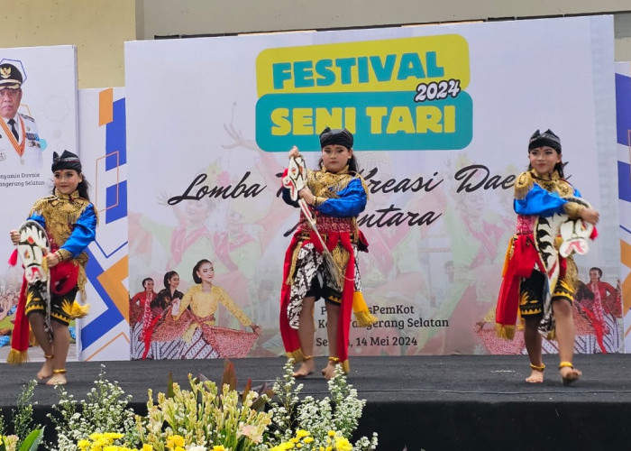 Seratusan Siswa SD dan SMP Ramaikan Festival Seni Tari