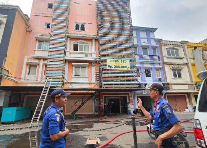 Diduga Akibat Puntung Rokok, Hotel BSD Terbakar