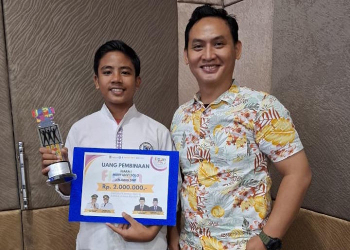 Gidion Bastian Selan Raih Juara FLS3N  hingga Tingkat Provinsi