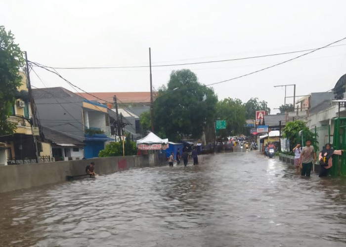 17 Titik Banjir Kepung Tangsel 