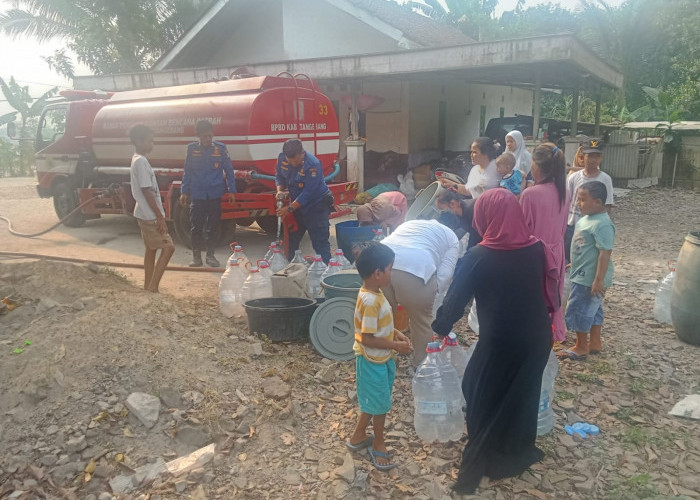 477 KK di Balaraja Alami Krisis Air Bersih