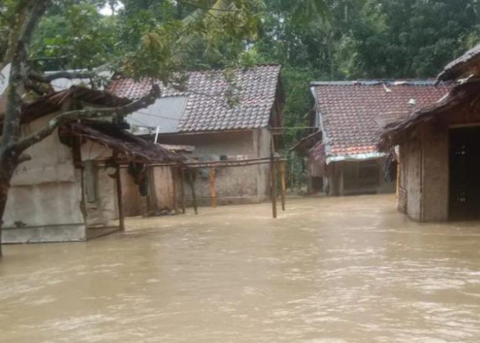 Sungai Ciliman Meluap, 6 Desa di Pandeglang Terendam Banjir 