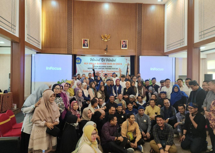 Dihadiri Alumni Angkatan 1982 Hingga 2000-an, Halal Bihalal Ika Unila Banten Meriah