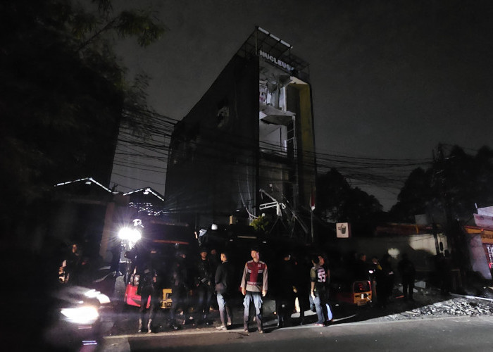 Gedung Nucleus Farma Meledak, Penyebab Bukan Dari Bom