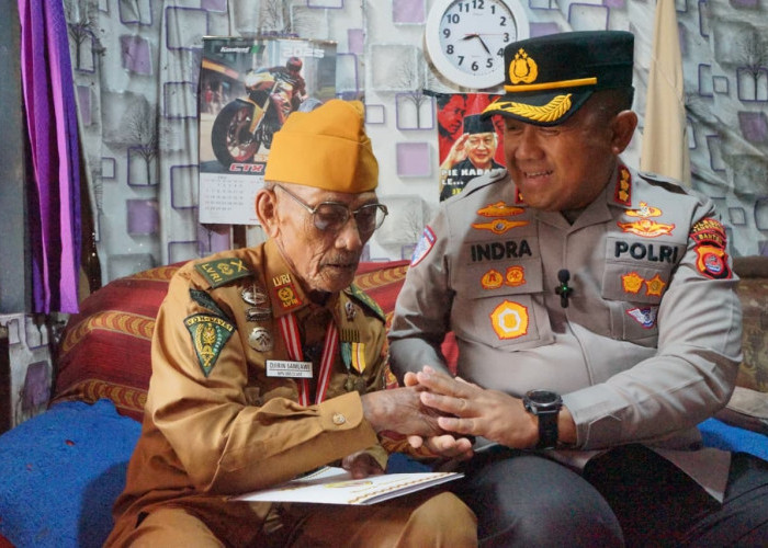 Kapolresta Silaturahmi ke Pejuang Veteran