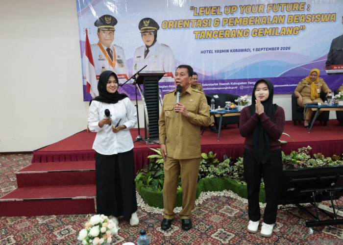 Penerima Beasiswa Tangerang Gemilang Jalani Pembekalan, Dorong 1.075 Mahasiswa Tingkatkan Kompetensi