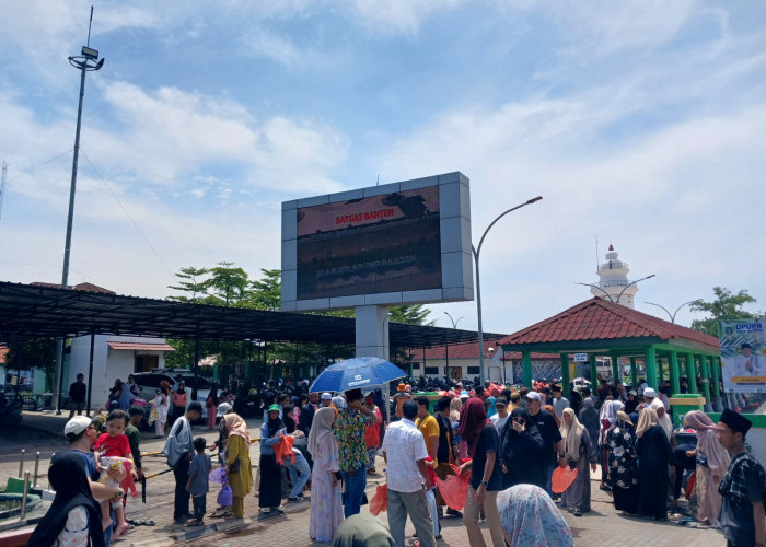 20 Ribu Wisatawan Kunjungi Kota Serang Selama Lebaran, Banten Lama Jadi Destinasi Favorit 