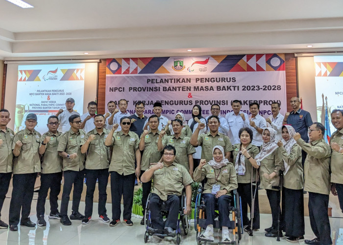 Pengukuhan dan Rakerda NPC Banten, Berharap Cetak Atlet Internasional