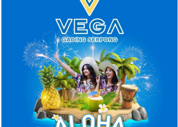 Perayaan Tahun Baru 2025, Vega Hotel Serpong Usung Tema 'ALOHA'