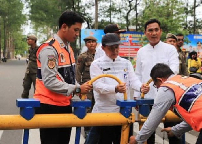 Pemkot Tangerang Tutup Akses Parkir Liar Taman Elektrik