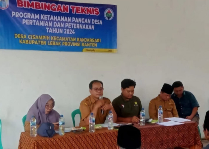 Disnakeswan Gelar Bimtek Ketahanan Pangan Desa 