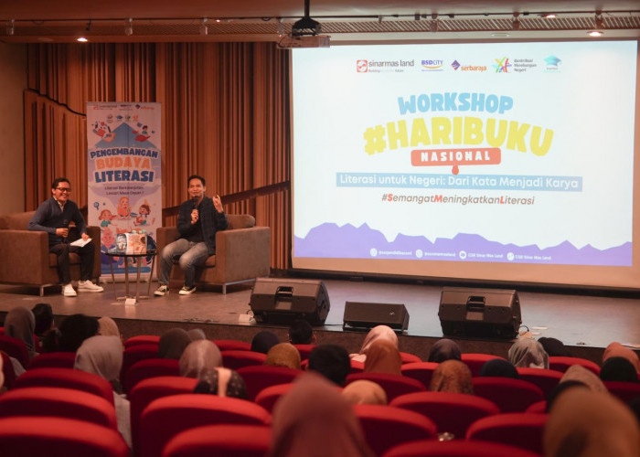 Tingkatkan Budaya Literasi Sinar Mas Land Gelar Workshop dan Lomba Menulis