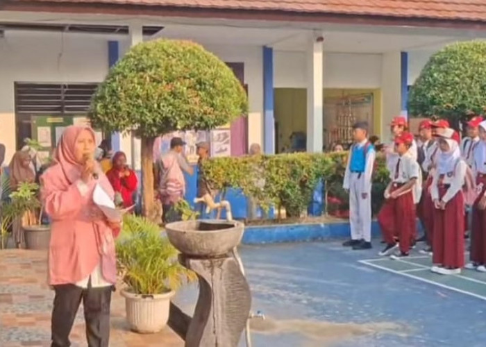 SMPN 1 Pagedangan Gelar Pra MPLS Untuk Siswa Baru 