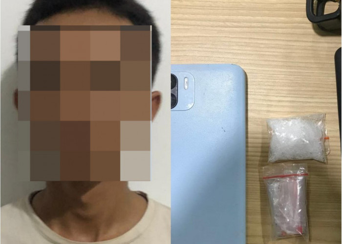 Polisi Sita 8,46 gram Sabu Disimpan dalam Botol Minuman Kemasan