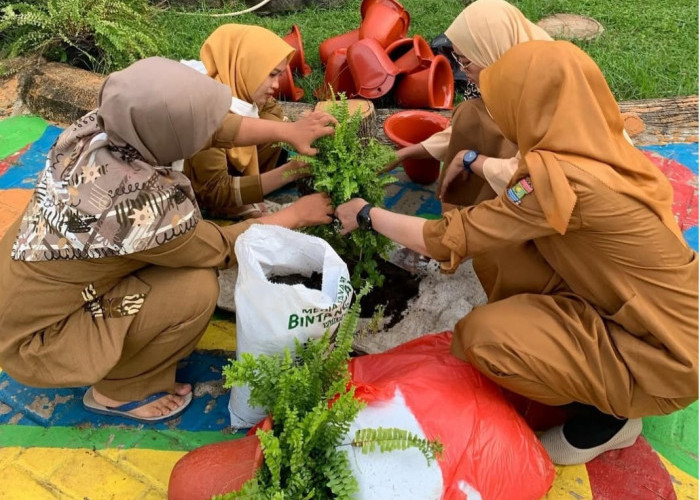 SMPN 4 Cikupa Wujudkan Sekolah Hijau Bukan Hanya Wancana