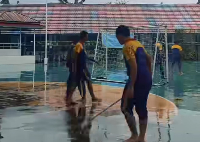 Meski Hujan, Siswa SMPN 2 Pagedangan Anti Mager