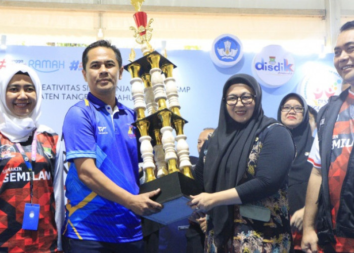 Pembinaan Minat Bakat Siswa 2025, Cikupa dan Panongan Juara Umum 